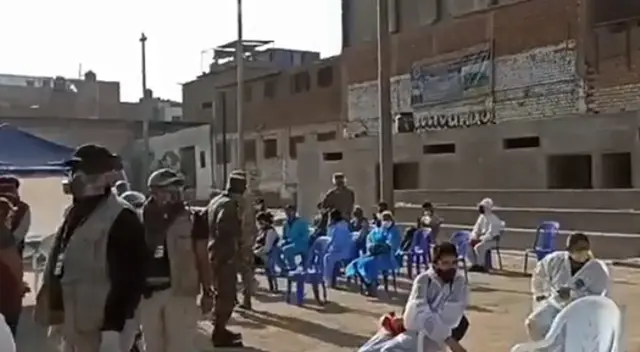 Pruebas rápidas a comerciantes  formales.