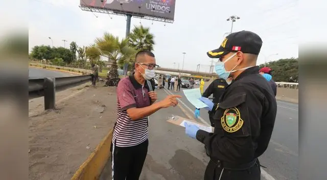 PNP: Pase personal deberá ser tramitado cada 4 días