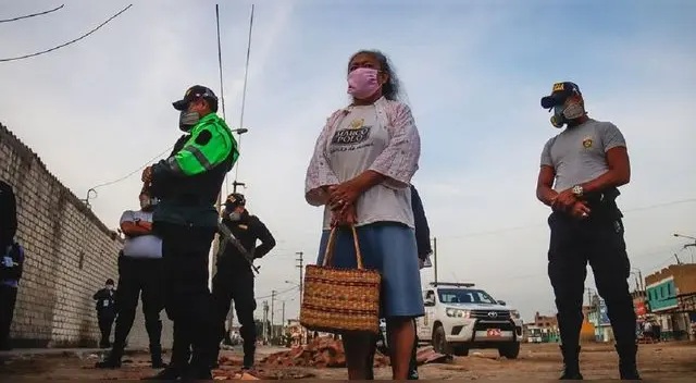 Comerciantes del mercado Cartavio aseguran que no fueron informados de esta medida.