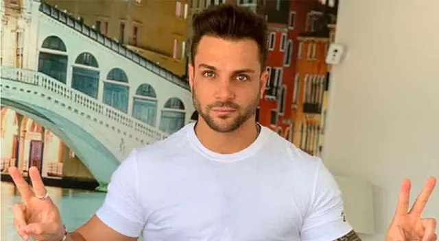 Nicola Porcella envía mensaje en Instagram.