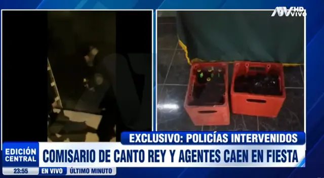 Este mal agente de la PNP será investigado para determinar si se le expulsa o no de la institución.