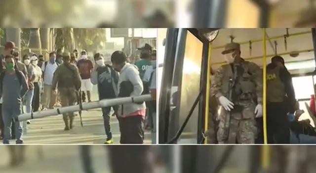 Decenas de personas son intervenidas por no tener pase laboral. Decenas de personas son intervenidas por no tener pase laboral.