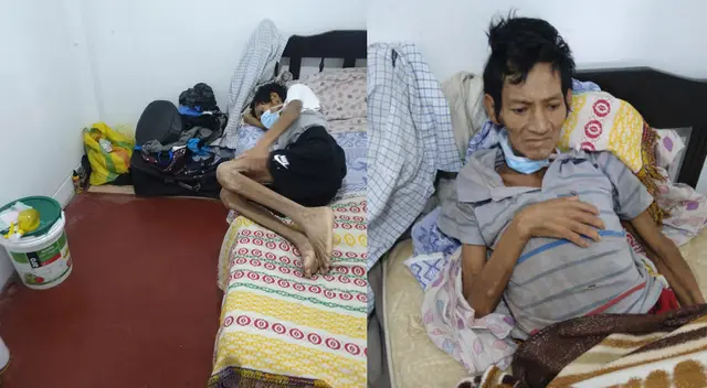 Hombre con VIH pide ayuda. Hombre con VIH pide ayuda.