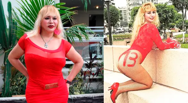 Susy Díaz se mostró agradecida. Susy Díaz se mostró agradecida.