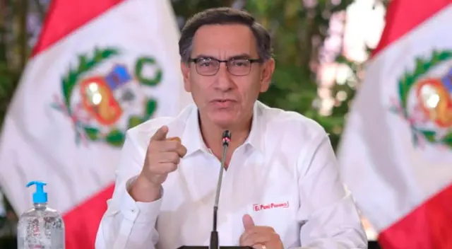 Martín Vizcarra en el Instituto Nacional de Salud.