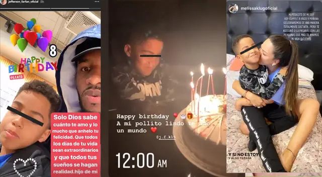 Jefferson Farfán y Melissa Klug le dedican tierno mensaje de cumpleaños a su hijo menor Jefferson Farfán y Melissa Klug le dedican tierno mensaje de cumpleaños a su hijo menor