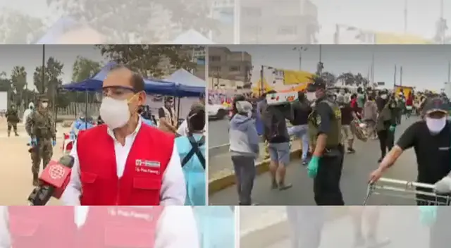 Comerciantes de Mercado de Frutas con COVID-19.