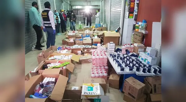 Incautan medicina de dudosa procedencia.