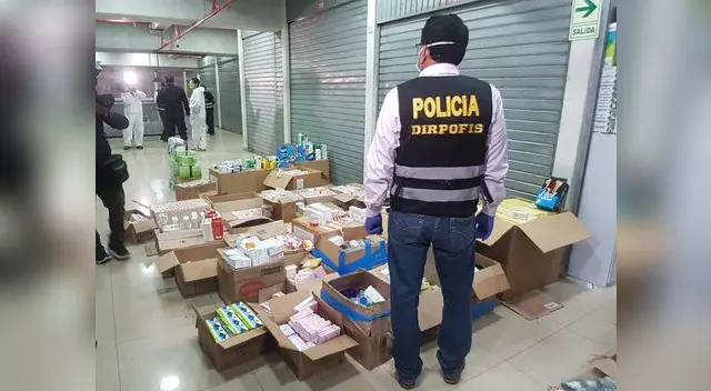 Incautan medicina de dudosa procedencia.