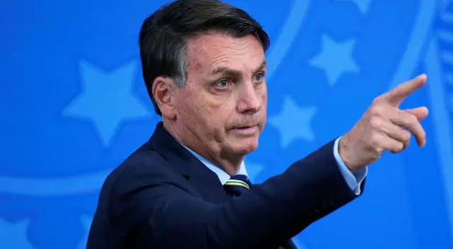 Jair Bolsonaro, presidente de Brasil. Jair Bolsonaro, presidente de Brasil.