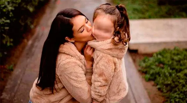 Jazmín Pinedo no saldrá a la calle con su hija. Jazmín Pinedo no saldrá a la calle con su hija.