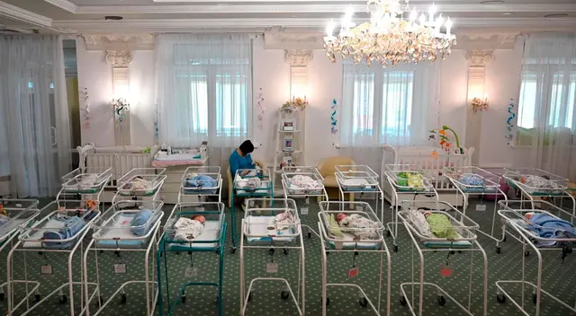 Más de 50 bebés se encuentran en el hotel a la espera de sus padres. Más de 50 bebés se encuentran en el hotel a la espera de sus padres.