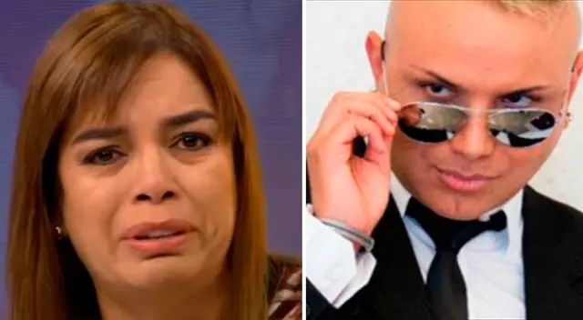 Carlos Cacho apoya a Milagros Leiva. Carlos Cacho apoya a Milagros Leiva.