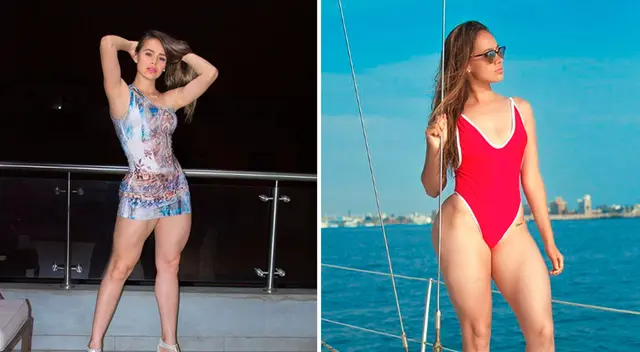 Jossmery Toledo feliz con resultados en su físico. Jossmery Toledo feliz con resultados en su físico.