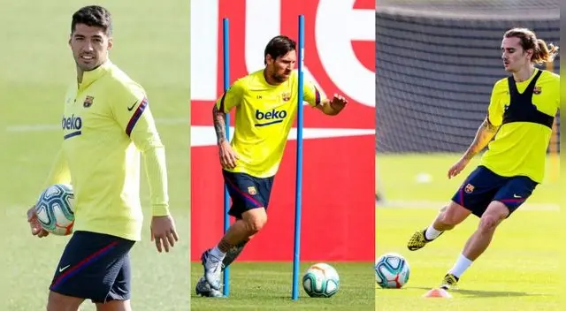 Barcelona anunció que volverá el lunes al trabajo en la ciudad deportiva Joan Gamper.