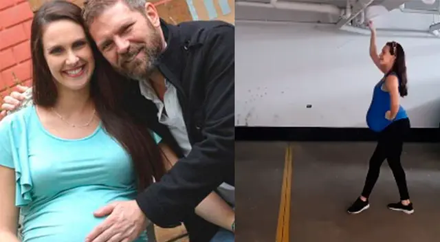 Emilia Drago baila marinera.