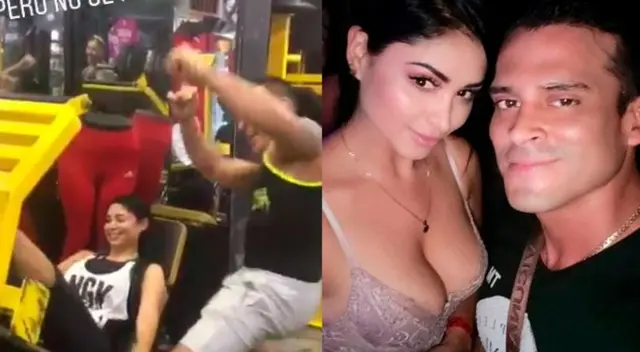 Pamela Franco y Christian Domínguez juntos en cuarentena. Pamela Franco y Christian Domínguez juntos en cuarentena.