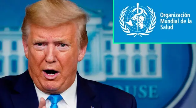 Donald Trump llama a la OMS "marioneta de China".