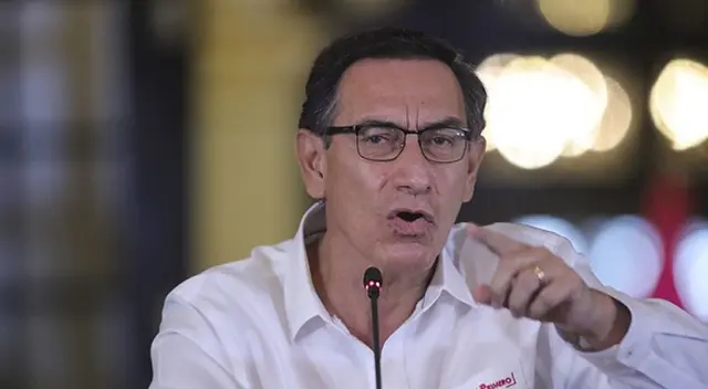 Mensaje a la Nación de Martín Vizcarra.