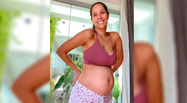 Karen Schwarz inicia el proceso de parto de su segunda hija.