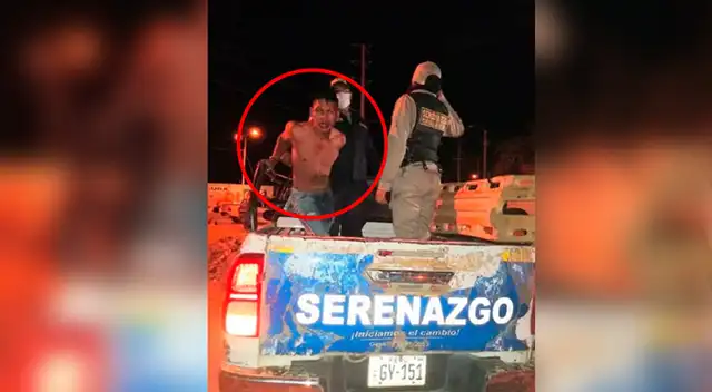 Sujeto agredió a PNP en pleno toque de queda. Sujeto agredió a PNP en pleno toque de queda.