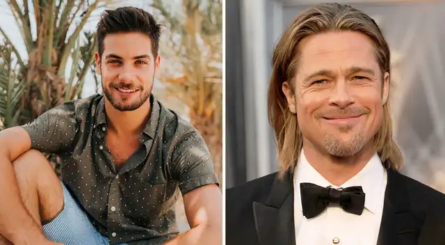 Andrés Wiese le gana a Brad Pitt. Andrés Wiese le gana a Brad Pitt.