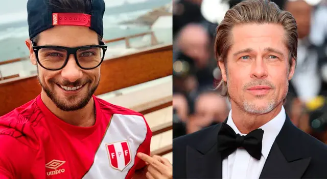 Andrés Wiese le gana a Brad Pitt. Andrés Wiese le gana a Brad Pitt.