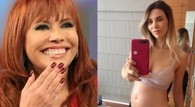 A pesar de que habló en varias oportunidades con su compañera de ATV, la 'Urraca' no tenía ni idea que estaba embarazada.