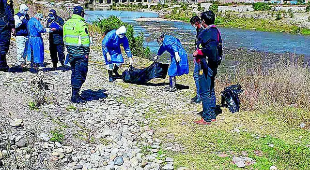 Arrojan torso de hombre en río de Junín. Arrojan torso de hombre en río de Junín.