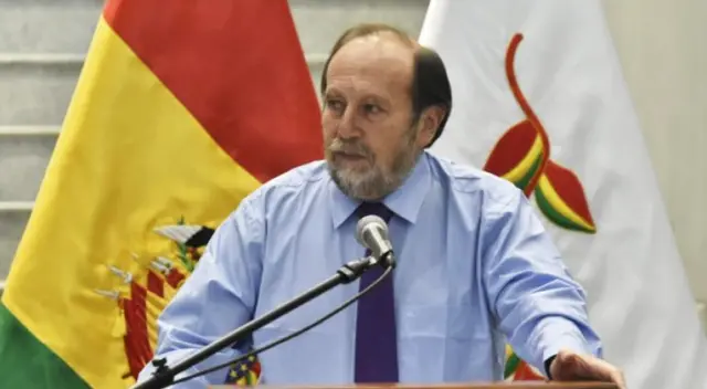 Marcelo Navajas, ministro de Salud de Bolivia. Marcelo Navajas, ministro de Salud de Bolivia.