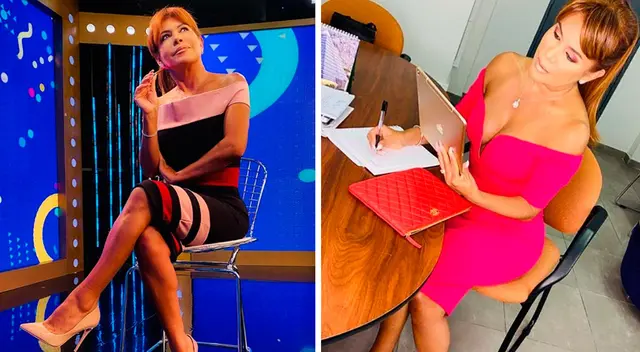 Magaly Medina enseña su rutina.