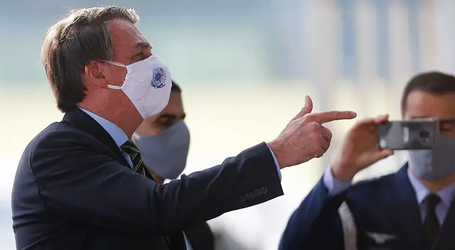 Presidente de Brasil, Jair Bolsonaro. Presidente de Brasil, Jair Bolsonaro.