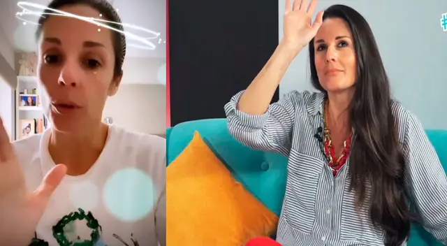 Rebeca Escribens no aguantó más. Rebeca Escribens no aguantó más.