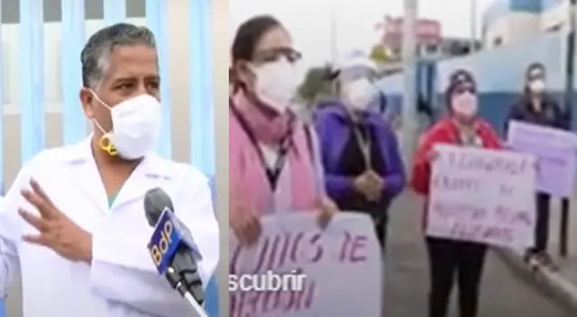 Médicos exigen equipos contra el coronavirus.