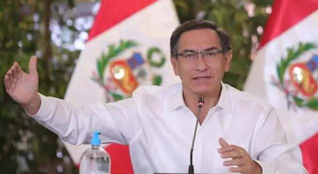 Mensaje a la Nación de Martín Vizcarra. Mensaje a la Nación de Martín Vizcarra.