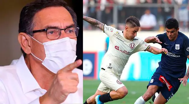 Presidente Martín Vizcarra anunció el regreso del fútbol. Presidente Martín Vizcarra anunció el regreso del fútbol.