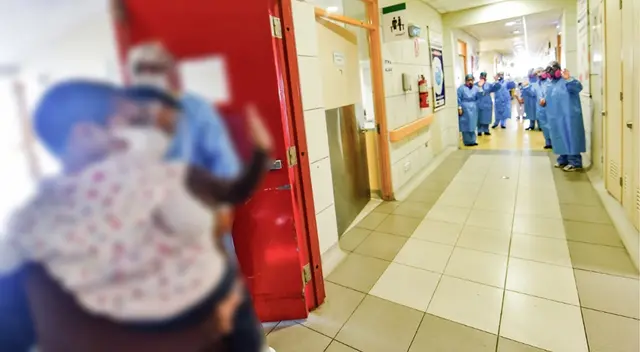 Niña de 2 fue dada de alta del INSN San Borja. Niña de 2 fue dada de alta del INSN San Borja.