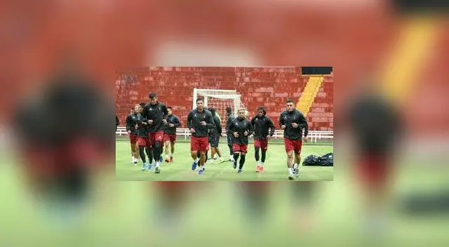 El entrenamiento de  Melgar de Arequipa.