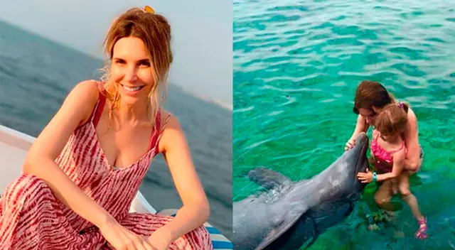 Juliana Oxenford decide salir junto a su hija. Juliana Oxenford decide salir junto a su hija.