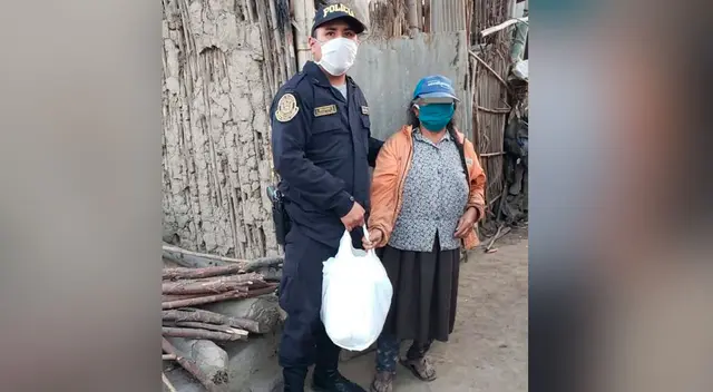 La Comisaría Rinconada entregó productos a personas de bajos recursos La Comisaría Rinconada entregó productos a personas de bajos recursos