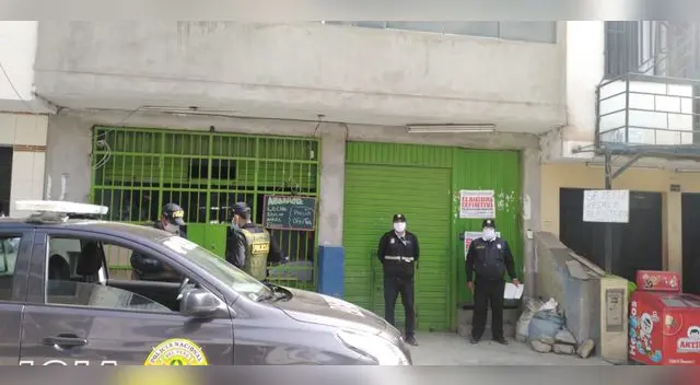 clausuran prostíbulo con una docena de personas en su interior