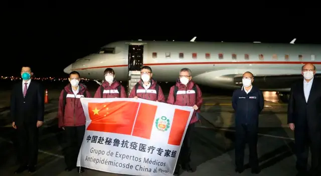 Expertos Chinos llegan al Perú