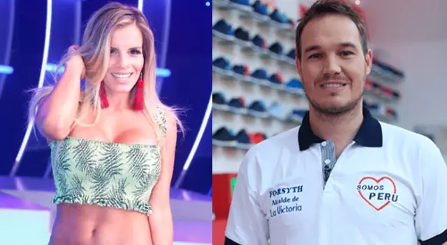 Los rumores de amor entre Alejandra Baigorria y George Forsyth se originaron tras verse juntos en las últimas semanas.