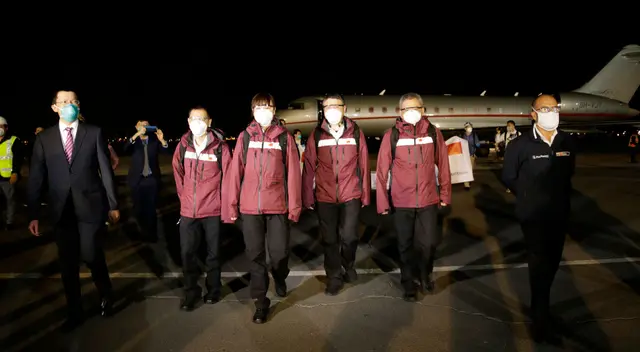 Expertos chinos vienen para ayudar al Perú contra el coronavirus.