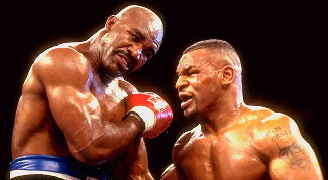 Mike Tyson vs.Evander Holyfield. Mike Tyson vs.Evander Holyfield.