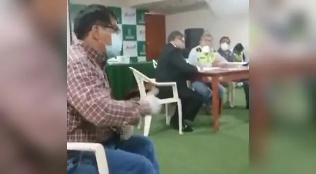 Regidor agresor fue denunciado por su colega en la comisaría PNP de Amarilis de Huánuco.