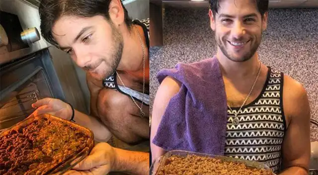 Andrés Wiese declara su amor por la cocina.