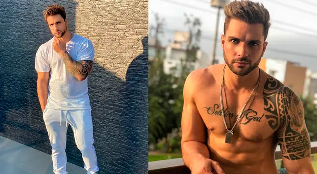 Nicola Porcella dice el nombre de su amor platónico.