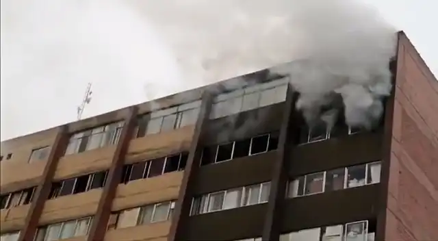 Incendio en la Corte Superior de Justicia de Lima no tuvo heridos.