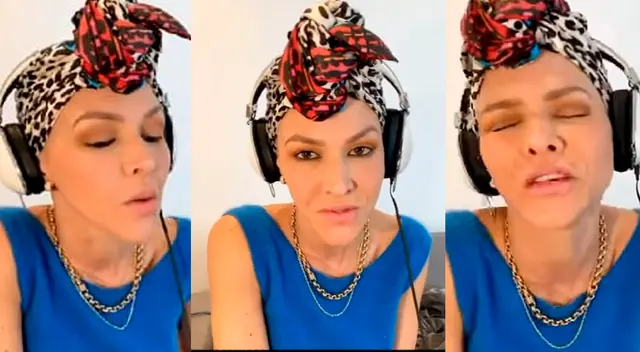 Anahí de Cárdenas canta uno de sus temas favoritos. Anahí de Cárdenas canta uno de sus temas favoritos.